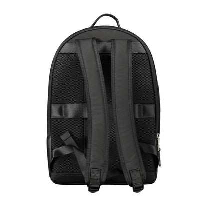 Tommy Hilfiger Black Polyester Backpack Tommy Hilfiger