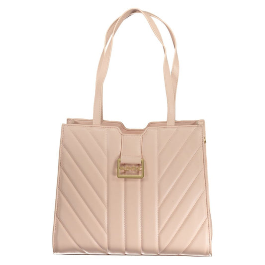 Mario Valentino Rosa Polyurethane Womens Bag