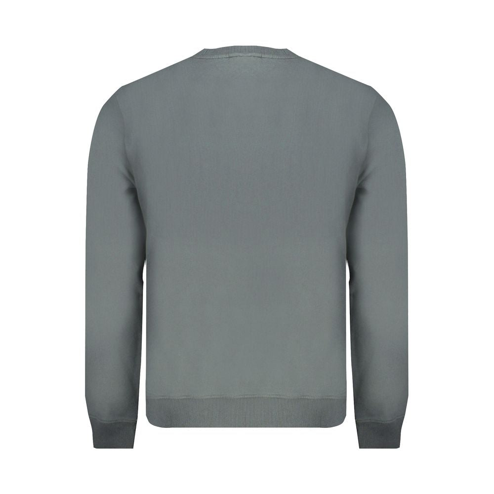 Napapijri Verde Cotton Men Sweatshirt