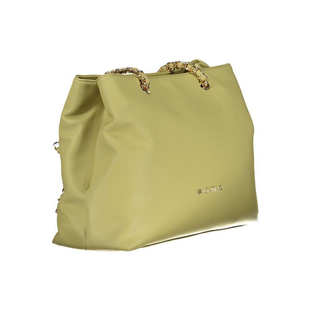 Front view with bag zipped and handles upright.