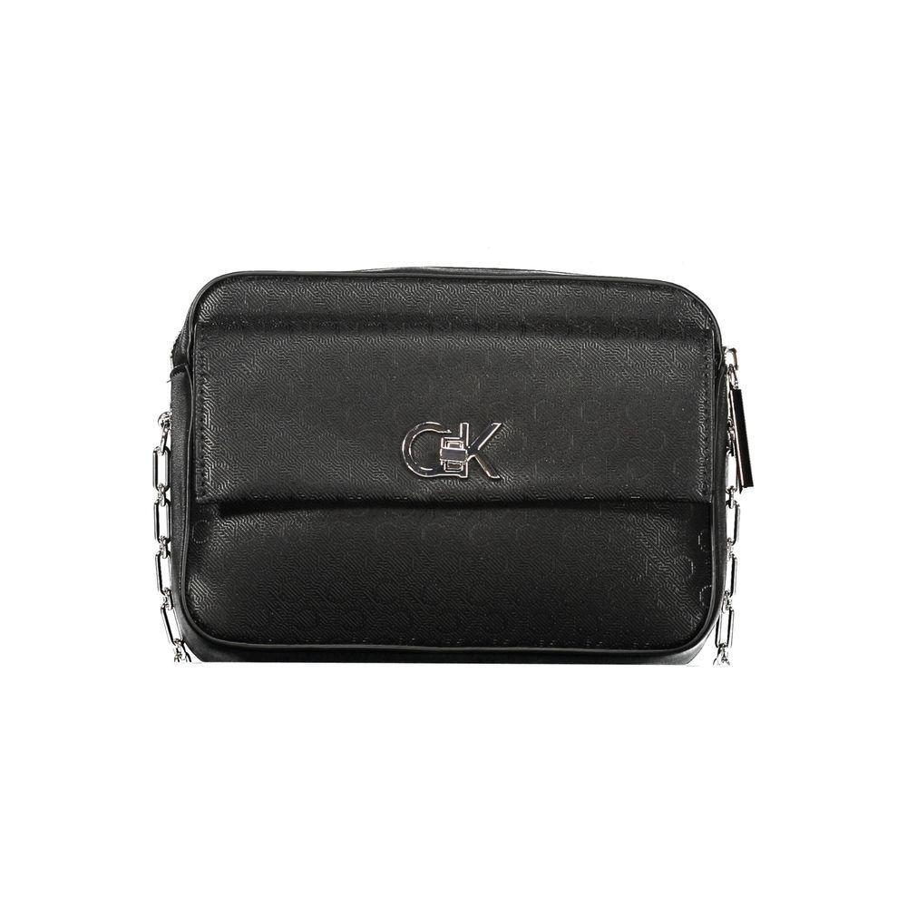 Calvin Klein Black Polyester Handbag CA-36285