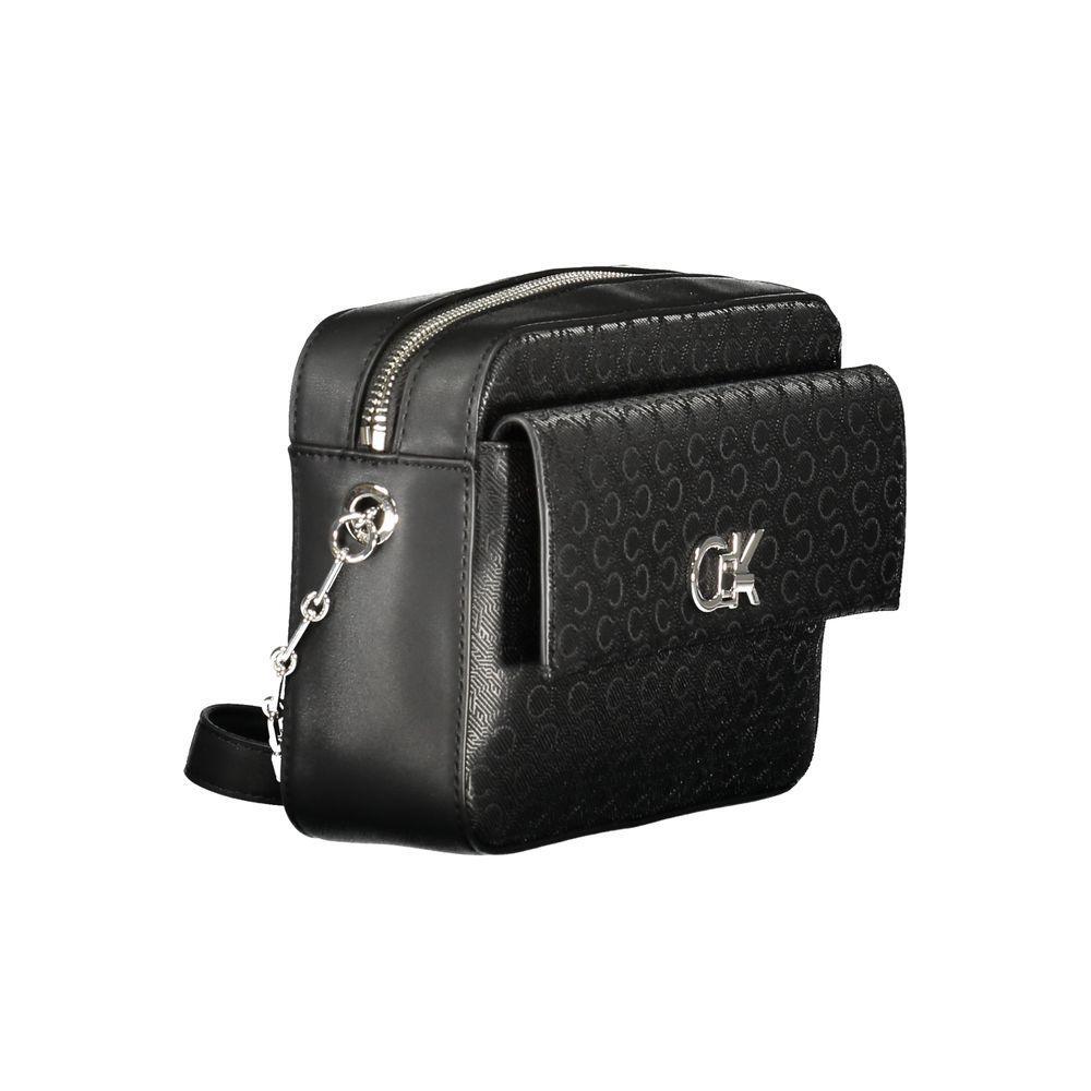 Calvin Klein Black Polyester Handbag CA-36285