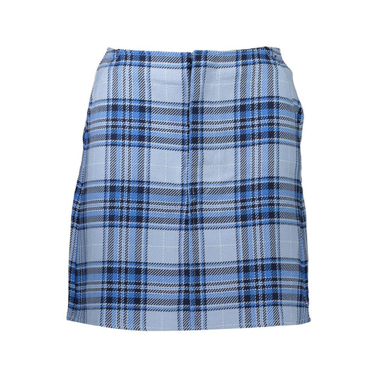 Tommy Hilfiger Azzurro Cotton Women Skirt Tommy Hilfiger