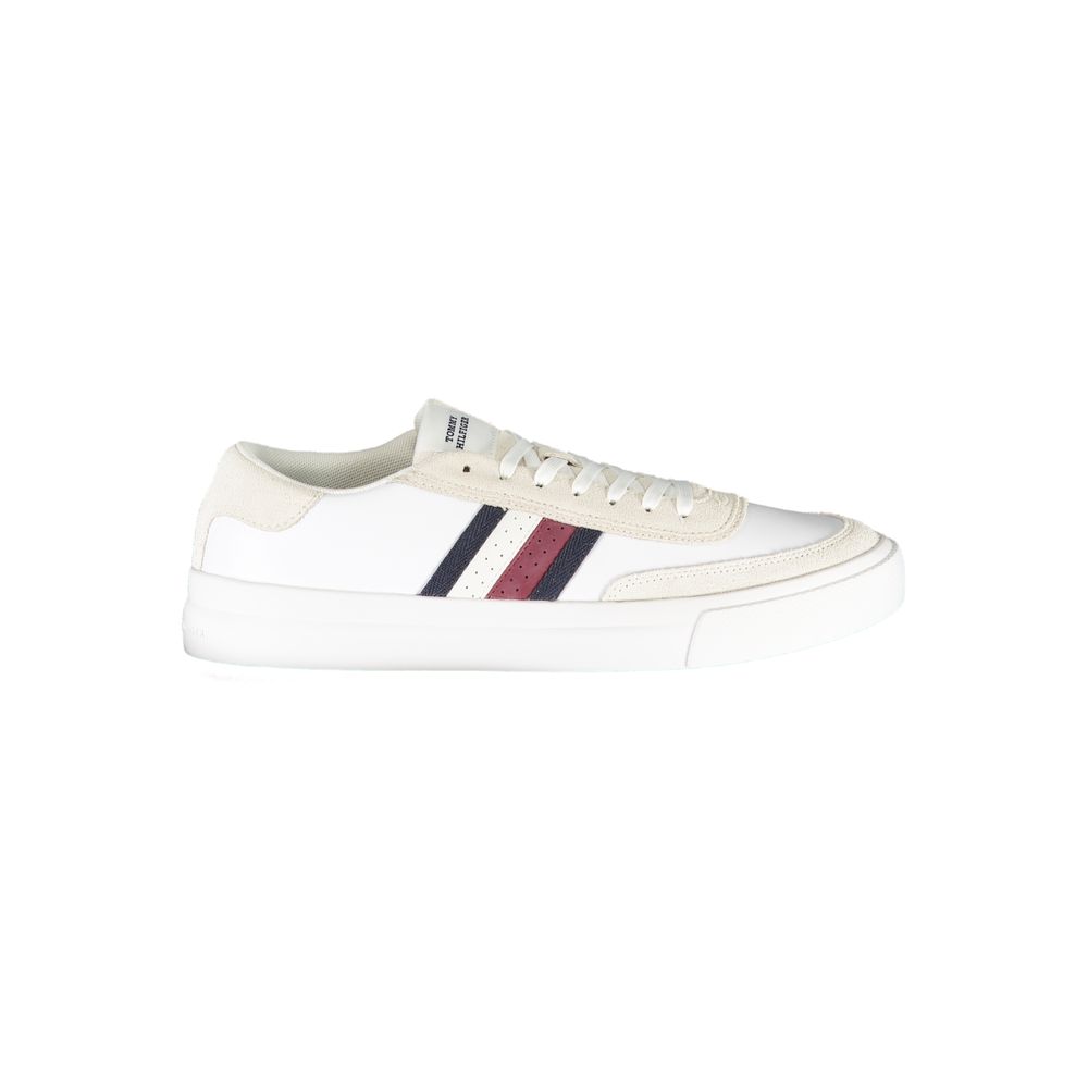 Tommy Hilfiger White Polyester Athletic Sneakers Tommy Hilfiger