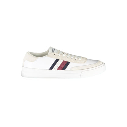 Tommy Hilfiger White Polyester Athletic Sneakers Tommy Hilfiger