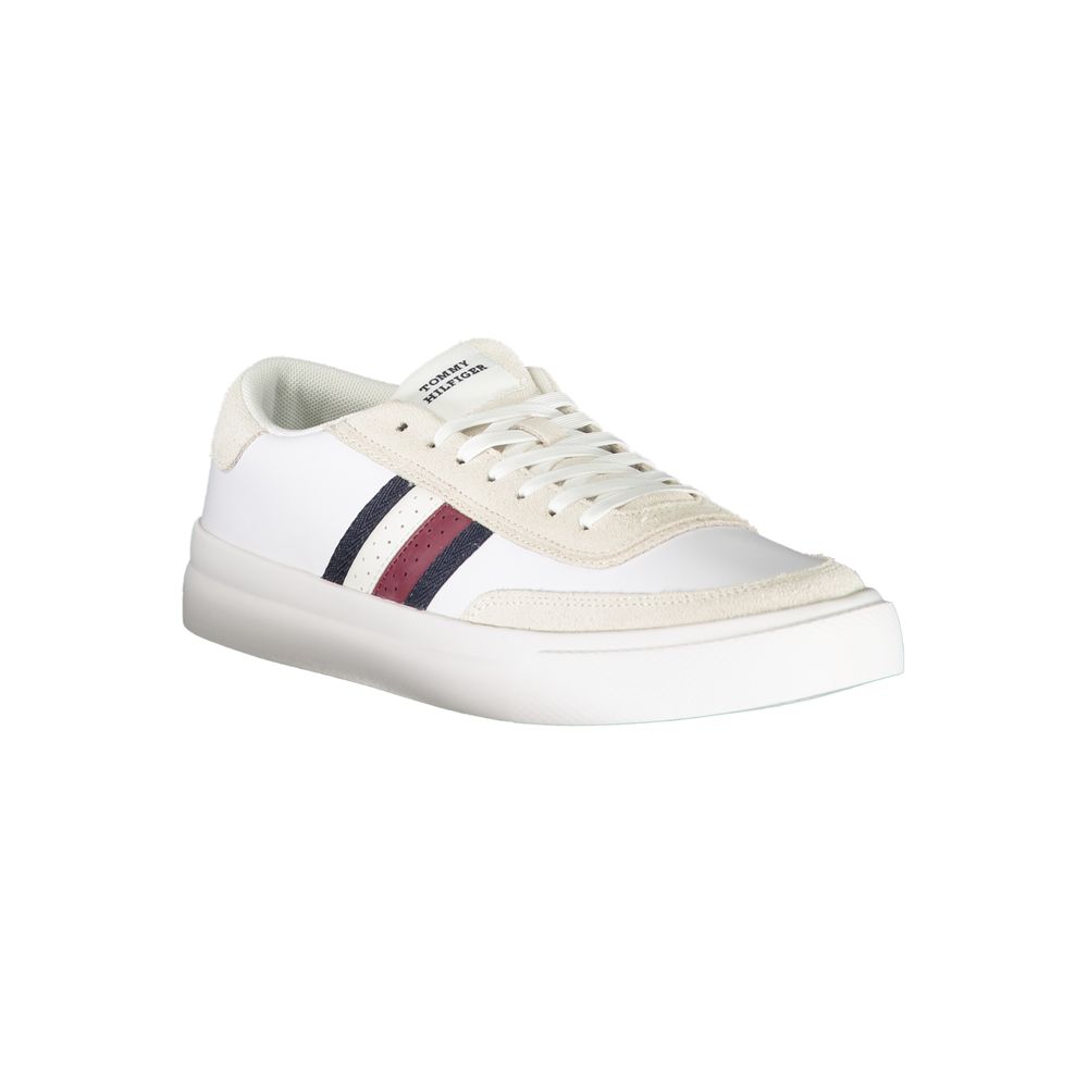 Tommy Hilfiger White Polyester Athletic Sneakers Tommy Hilfiger