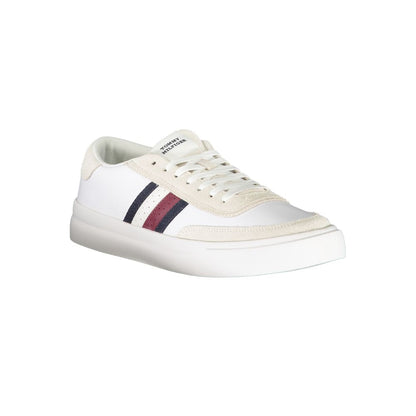 Tommy Hilfiger White Polyester Athletic Sneakers Tommy Hilfiger