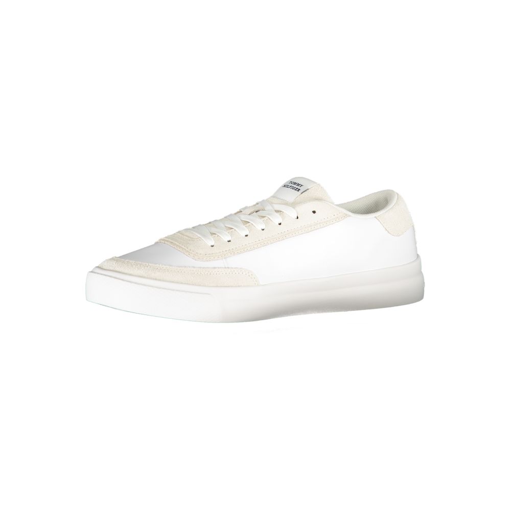 Tommy Hilfiger White Polyester Athletic Sneakers Tommy Hilfiger