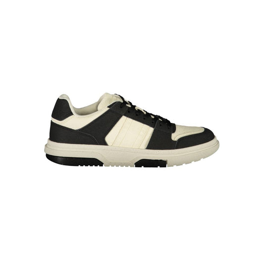 Tommy Hilfiger Black Polyester Athletic Sneakers Tommy Hilfiger