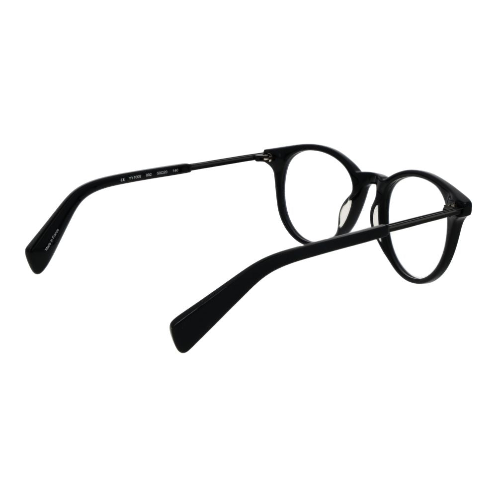 Yohji Yamamoto Black Plastic Glasses (Frames) 1728,67345776800,Accessories,Black,Glasses (Frames) - Glasses and Sunglasses - Accessories,Glasses and Sunglasses - Accessories,Men,New with tags,Yohji Yamamoto