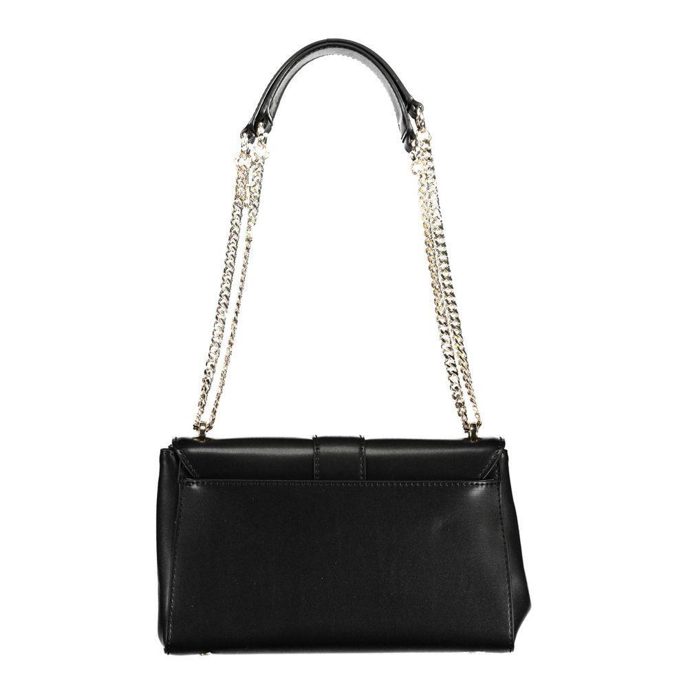 Guess Jeans Black Polyethylene Handbag