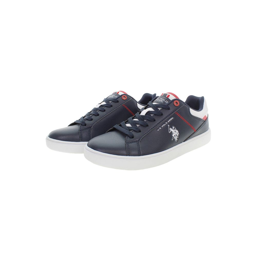 U.S. POLO ASSN. Blue Polyurethane Men Sneaker U.S. POLO ASSN.