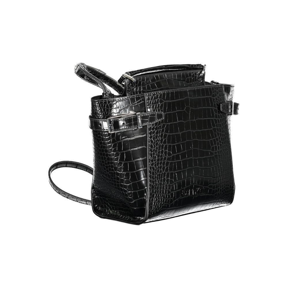Calvin Klein Black Polyethylene Handbag CA-7326