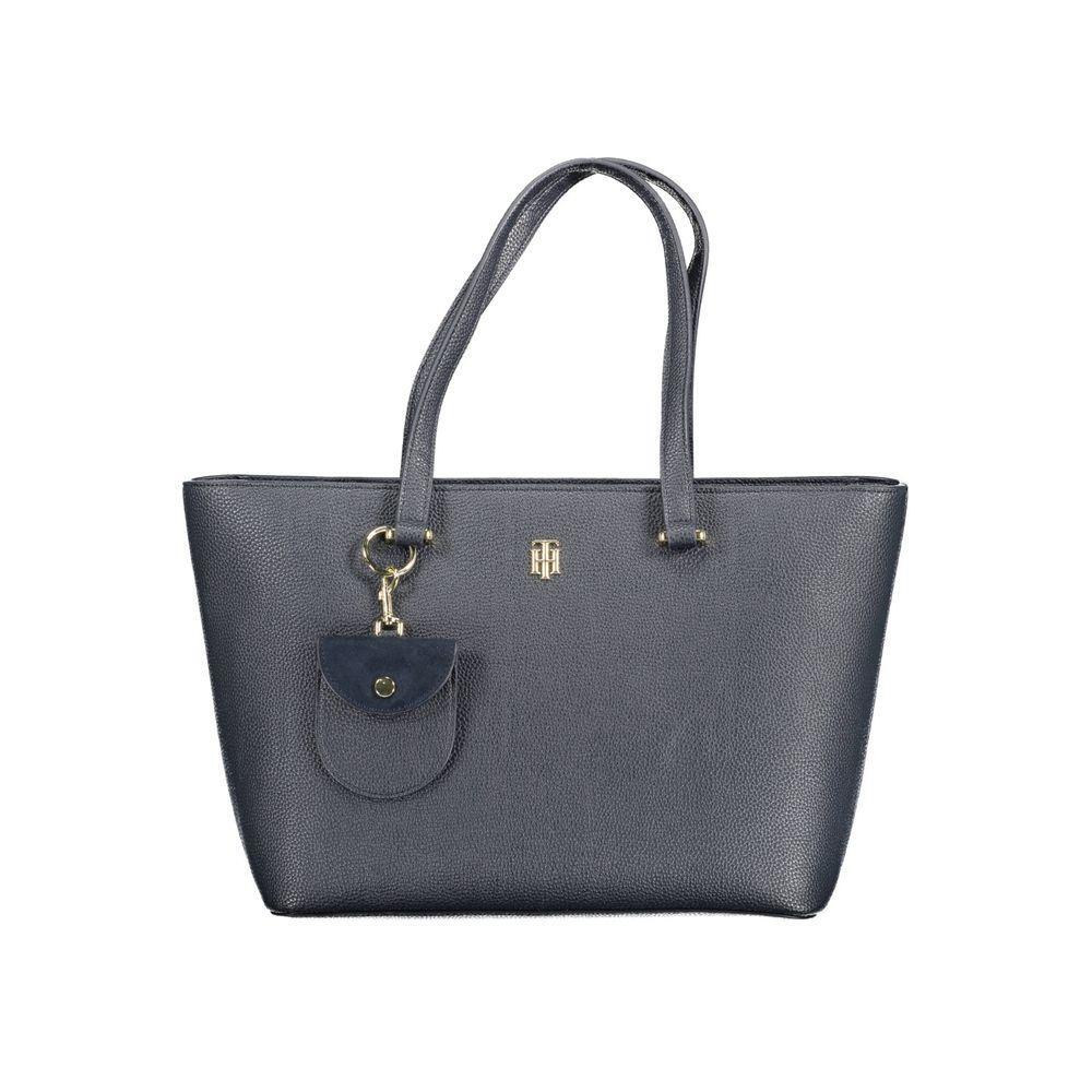 Tommy Hilfiger Blue Polyethylene Handbag TO-11655