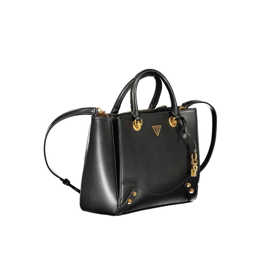 Front view with bag zipped and handles upright.