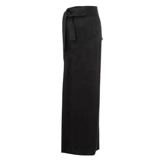 Tom Ford Black Acetate Long Skirt Tom Ford
