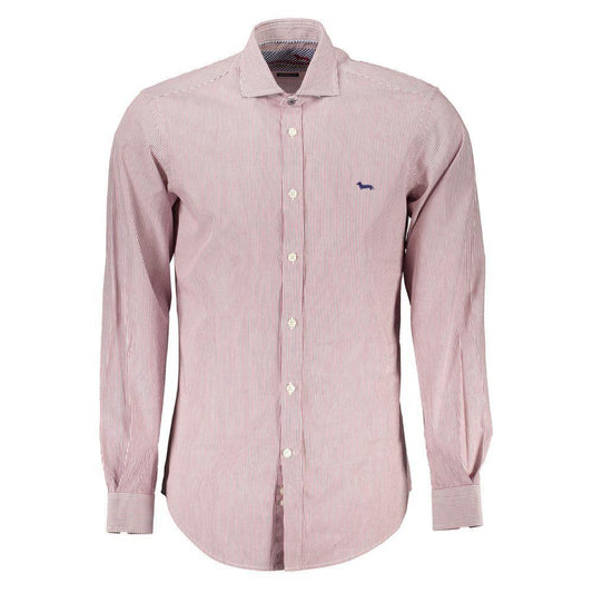 Harmont & Blaine Red Cotton Shirt