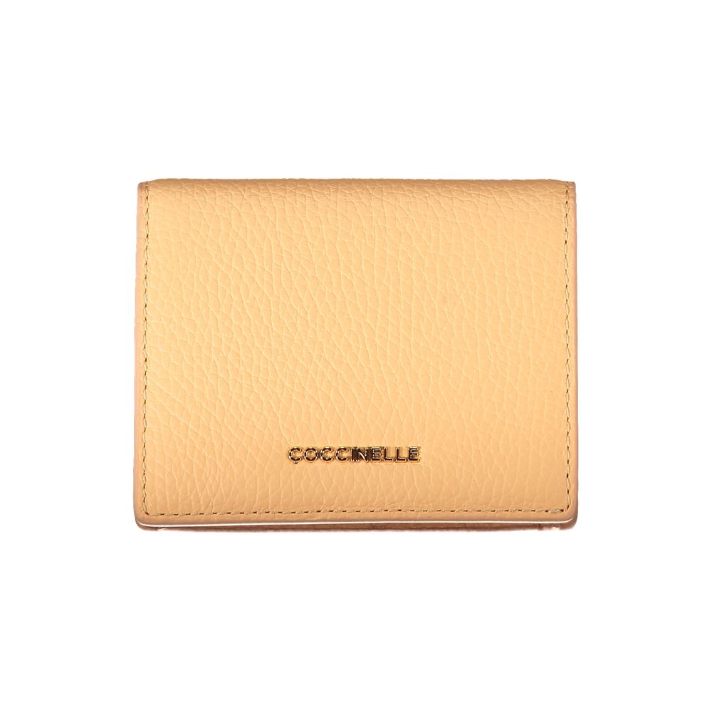 Coccinelle Orange Leather Leather Wallet Coccinelle