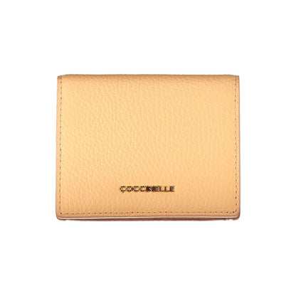 Coccinelle Orange Leather Leather Wallet Coccinelle