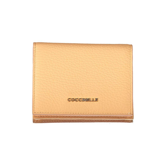 Coccinelle Orange Leather Leather Wallet Coccinelle
