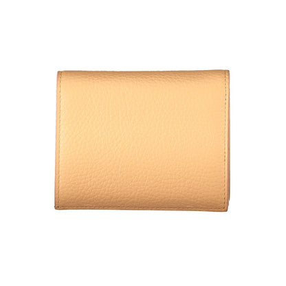 Coccinelle Orange Leather Leather Wallet Coccinelle