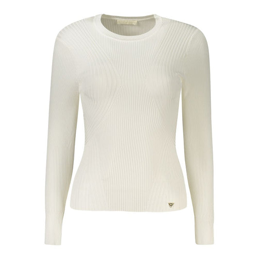 Guess Jeans Bianco Viscosa Women Sweater 1728,67403481248,Clothing,Guess Jeans,L,New with tags,Sweaters - Clothing,Sweatshirts - Sweaters - Clothing,White,Women,XL,XXL