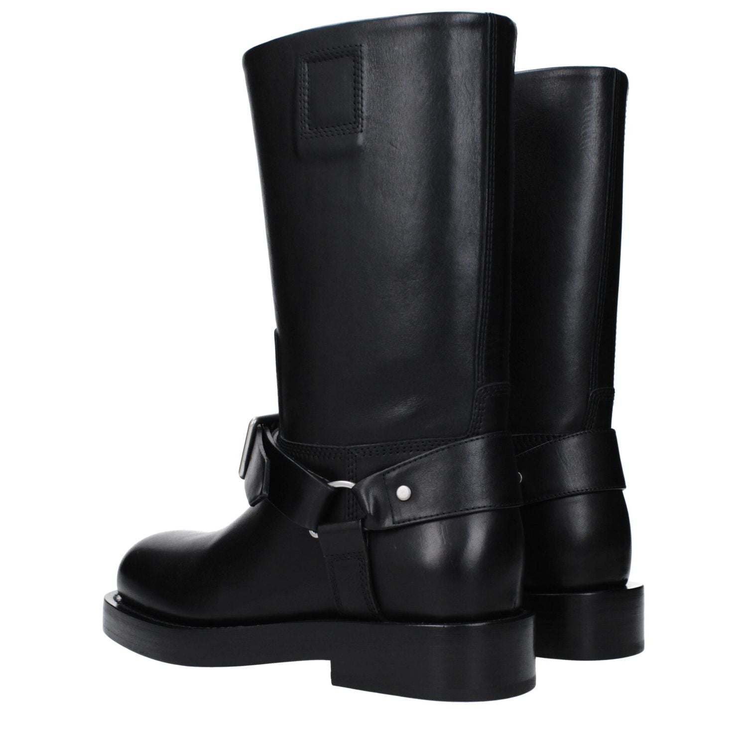 Burberry Black Leather Boots