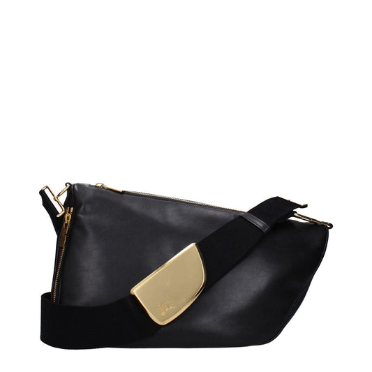 Burberry Black Leather Crossbody Bag Burberry