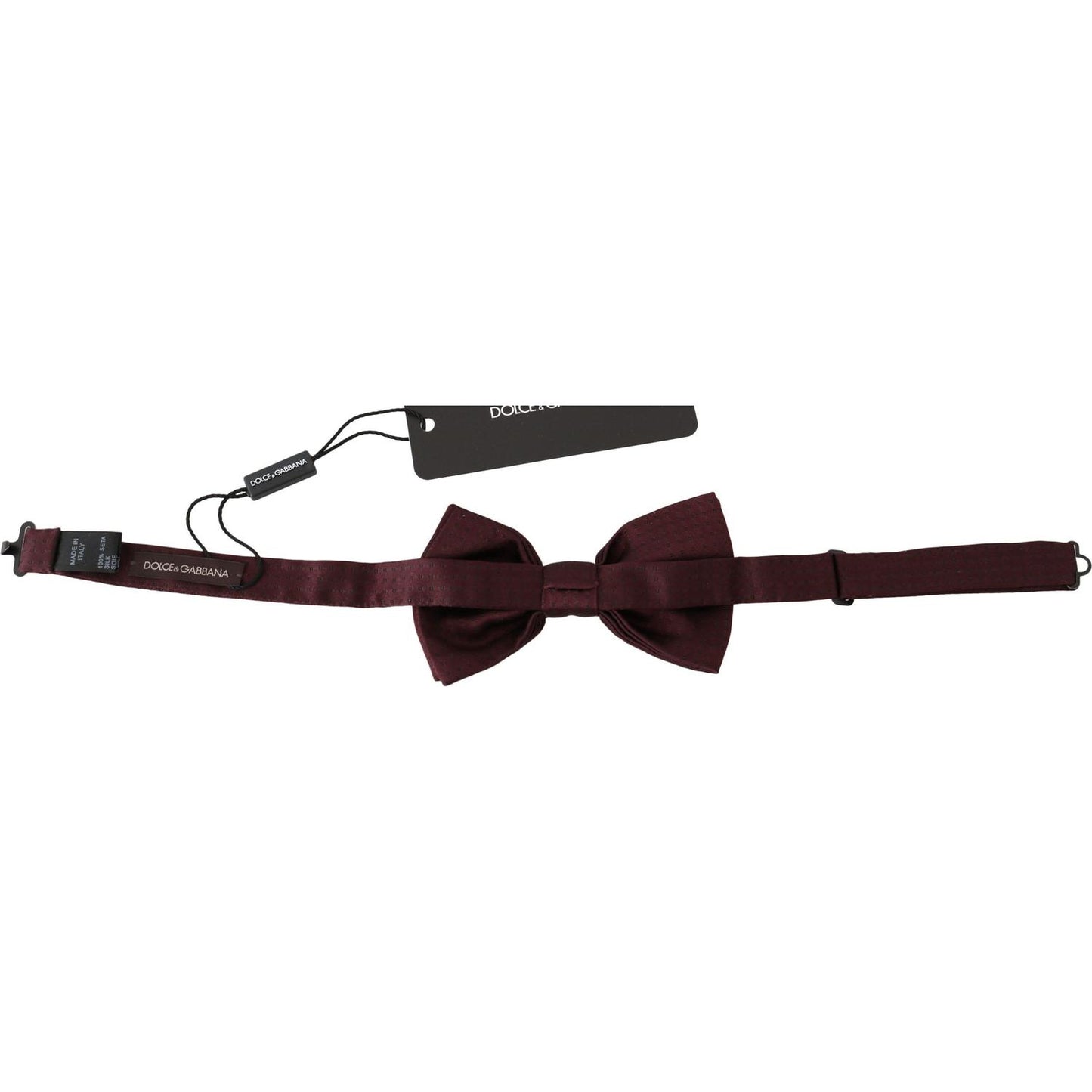 Dolce & Gabbana Silk Polka Dot Adjustable Neck Bow Tie Papillon Dolce & Gabbana