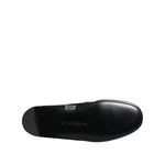 Dolce & Gabbana Blue Logo Cotton Loafers Formal Dress Shoes MV7728-42