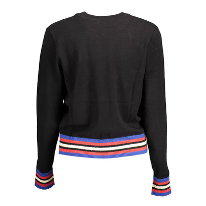 Desigual Nero Viscose Women Sweater