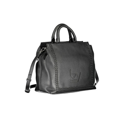 BYBLOS Black Polyurethane Women Handbag 1728,67403481248,Bags,Black,BYBLOS,Handbags - Bags,New with tags,Women