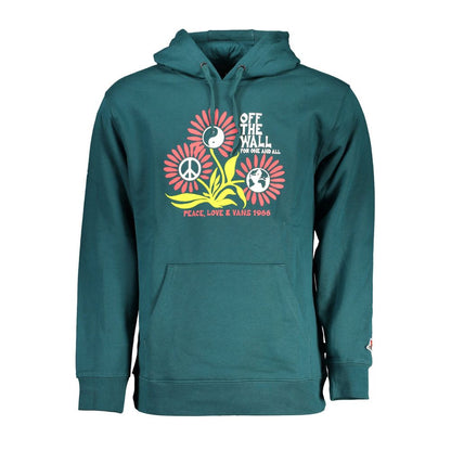 Vans Verde Cotton Men Sweatshirt 1728,67403481248,Clothing,Green,L,M,Men,New with tags,S,Sportswear - Clothing,Sweaters - Clothing,Sweatshirt - Sportswear - Clothing,Sweatshirts - Sweaters - Clothing,Vans