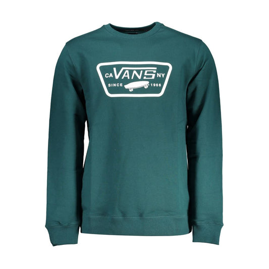 Vans Verde Cotton Men Sweatshirt 1728,67403481248,Clothing,Green,M,Men,New with tags,S,Sportswear - Clothing,Sweaters - Clothing,Sweatshirt - Sportswear - Clothing,Sweatshirts - Sweaters - Clothing,Vans,XS
