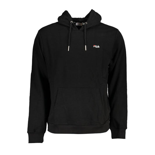 Fila Black Cotton Men's Hoodie