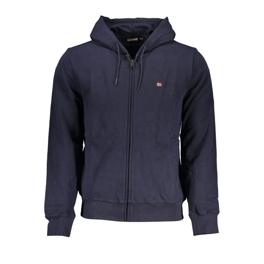 Napapijri Blue Cotton Sweater NA-28076-S