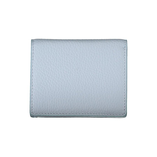 Coccinelle Blue Leather Wallet CO-29293