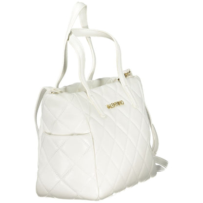 Mario Valentino White Polyurethane Women's Bag