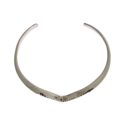 Nialaya Skyfall CZ 925 Silver Bangle Bracelet Nialaya