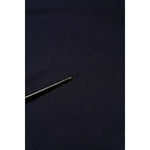 Dolce & Gabbana Dark Blue Silk Crew Neck Short Sleeves T-shirt TSH91069-50