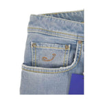 Jacob Cohen Blue Cotton Jeans & Pant