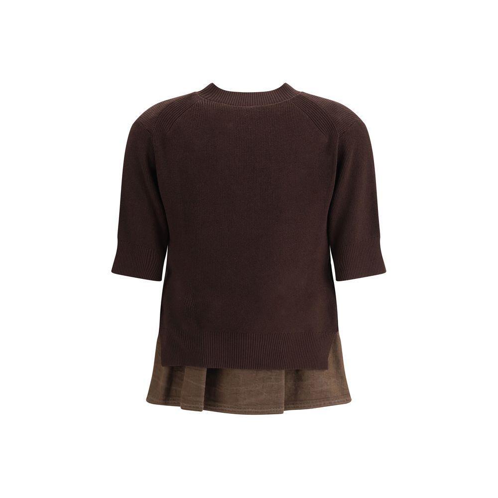 Sacai Denim detail Sweater