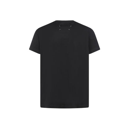 Margiela Black Cotton T-Shirt