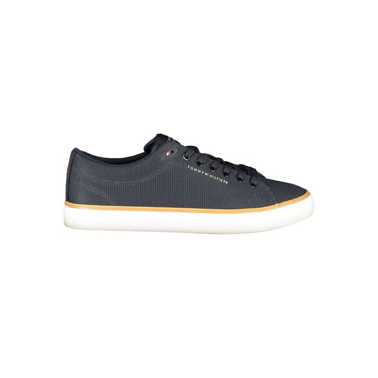 Tommy Hilfiger Blue Polyester Men Sneaker 1728,67403481248,Athletic - Sneakers - Shoes,Blue,EU40/US7,EU41/US8,EU42/US9,EU43/US10,EU44/US11,EU45/US12,EU46,Men,New with tags,Shoes,Sneakers - Shoes,Tommy Hilfiger