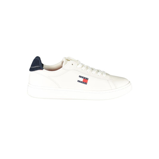 Tommy Hilfiger Bianco Poliuretano Men Sneaker 1728,67403481248,Athletic - Sneakers - Shoes,EU40/US7,EU41/US8,EU42/US9,EU43/US10,EU44/US11,EU45/US12,EU46,Men,New with tags,Shoes,Sneakers - Shoes,Tommy Hilfiger,White