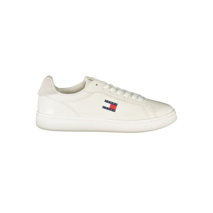 Tommy Hilfiger Bianco Polyurethane Men Sneaker 1728,67403481248,Athletic - Sneakers - Shoes,EU40/US7,EU41/US8,EU42/US9,EU43/US10,EU44/US11,EU45/US12,EU46,Men,New with tags,Shoes,Sneakers - Shoes,Tommy Hilfiger,White