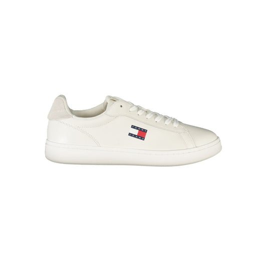 Tommy Hilfiger Bianco Polyurethane Men Sneaker 1728,67403481248,Athletic - Sneakers - Shoes,EU40/US7,EU41/US8,EU42/US9,EU43/US10,EU44/US11,EU45/US12,EU46,Men,New with tags,Shoes,Sneakers - Shoes,Tommy Hilfiger,White