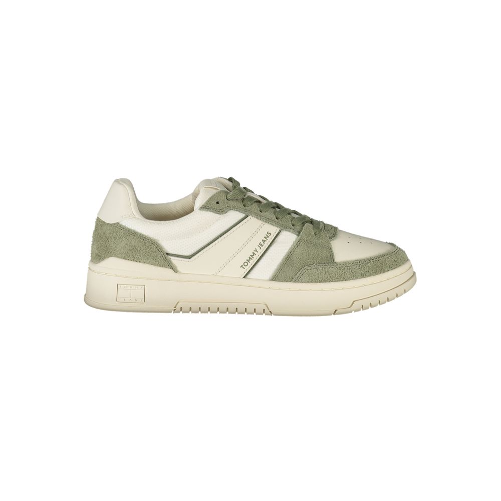 Tommy Hilfiger White Polyester Men Sneaker 1728,67403481248,Athletic - Sneakers - Shoes,EU40/US7,EU41/US8,EU42/US9,EU43/US10,EU44/US11,EU45/US12,EU46,Men,New with tags,Shoes,Sneakers - Shoes,Tommy Hilfiger,White