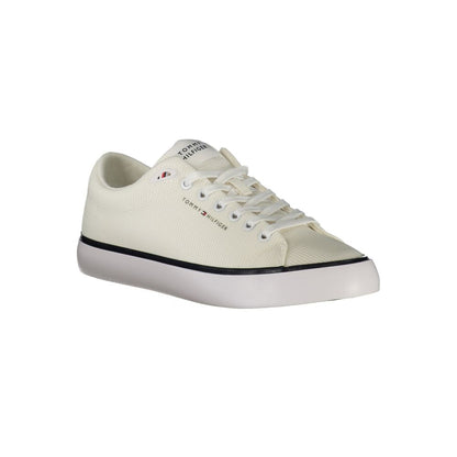 Tommy Hilfiger Bianco Polyester Men Sneaker 1728,67403481248,Athletic - Sneakers - Shoes,EU40/US7,EU41/US8,EU42/US9,EU43/US10,EU44/US11,EU45/US12,EU46,Men,New with tags,Shoes,Sneakers - Shoes,Tommy Hilfiger,White