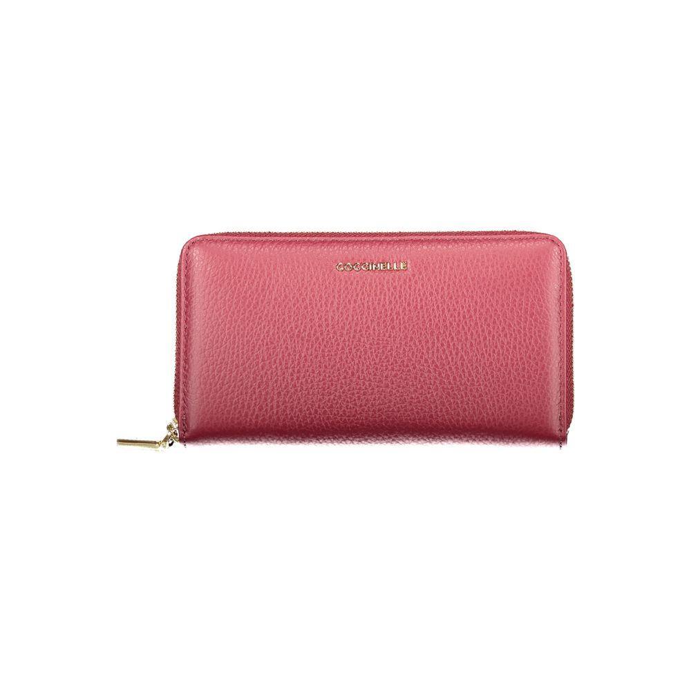 Coccinelle Purple Leather Women Wallet CO-39550